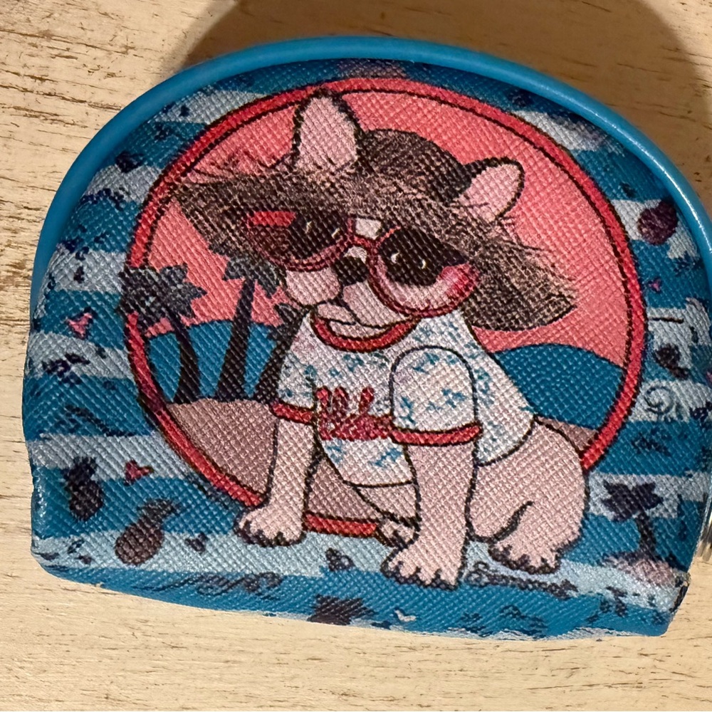 Key Chain Dog Coin Purse Pug - Picture 2 of 5